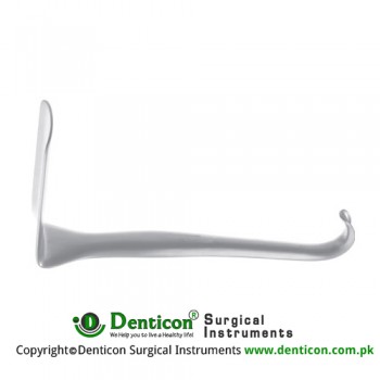 Jackson Vaginal Speculum Fig. 1 Stainless Steel, Blade Size 75 x 38 mm